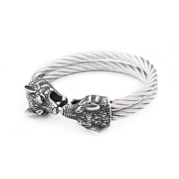 Brazalete Grueso Lobo